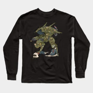 a north korean mecha. Long Sleeve T-Shirt